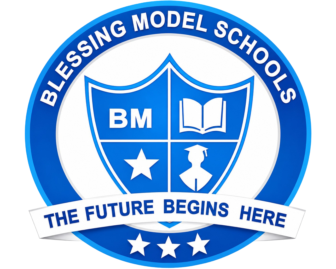 Blessing Model School Logo